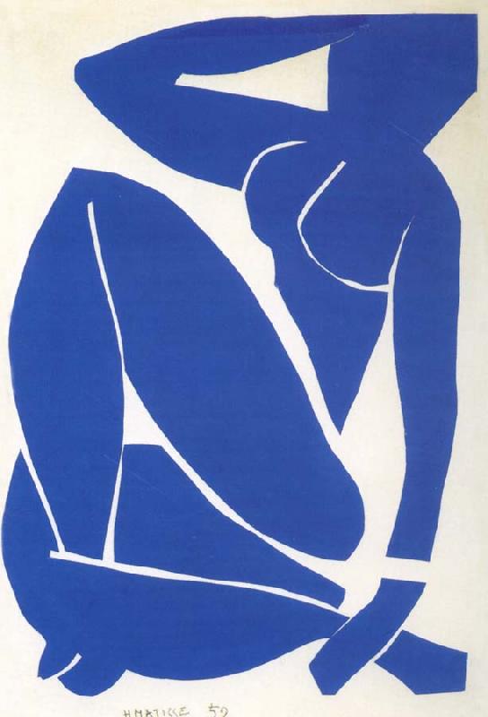 Henri Matisse Blue nude oil painting image